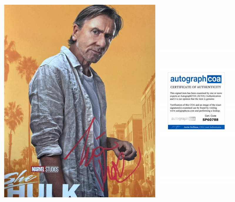 Tim Roth - 10x8 - she-hulk - ACOA