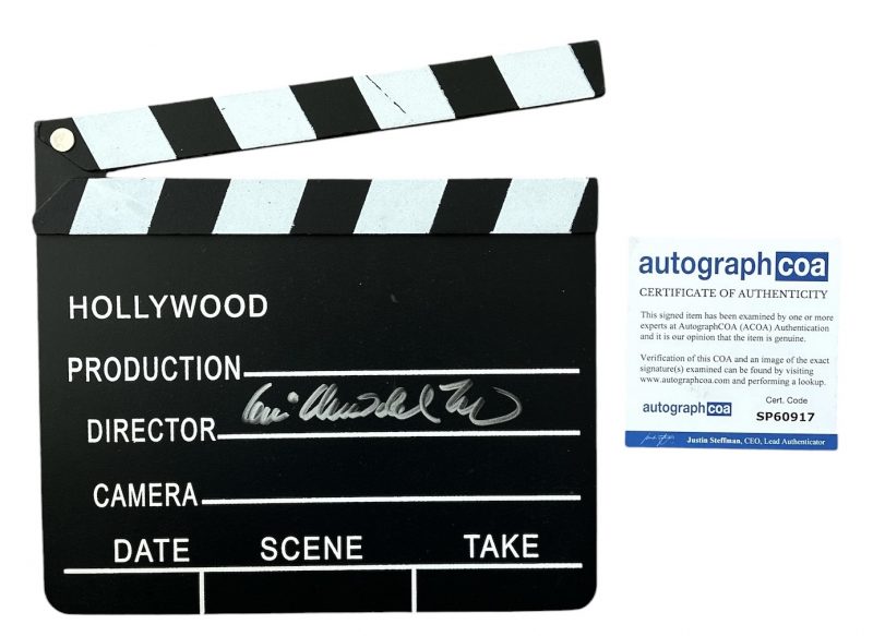 Guillermo Del toro - director - clapper board - ACOA