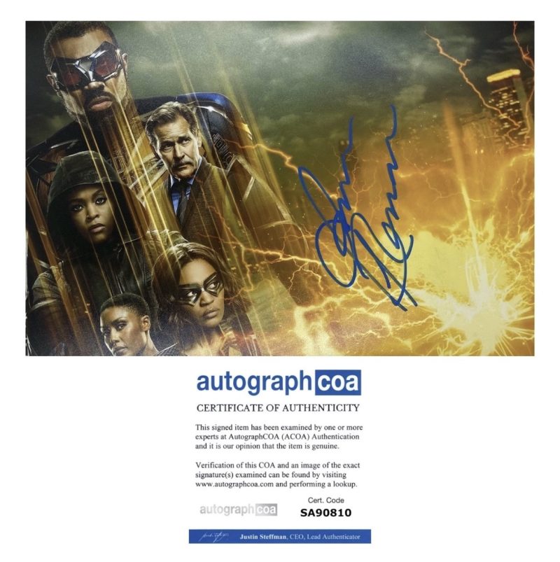 James remar - 12x8 - black lightning - ACOA - SA90810
