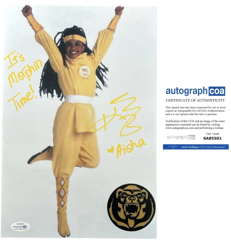 Karan Ashley - 12x8 - Power Rangers - ACOA - SA85501